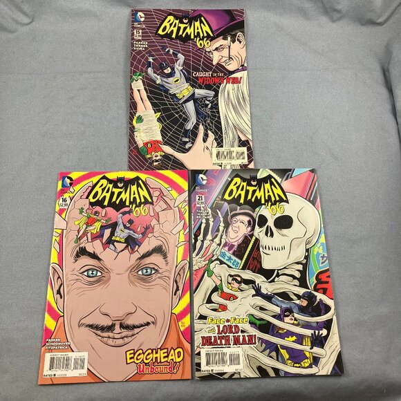 Batman '66 DC Comic Book Lot of 6 Asst Issues 2014+ Lost Episode Green Hornet - Picture 3 of 3